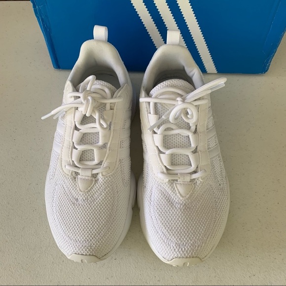 Adidas Haiwee white EF3805 sneaker Men’s size US 4.5 - Picture 3 of 9